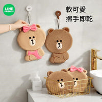 LINE FRIENDS 吸水掛式擦手巾