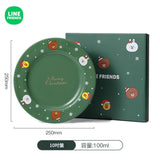 LINE FRIENDS 聖誕陶瓷餐具🎄🍽️