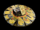 金色八芒星塔羅牌