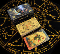 金色八芒星塔羅牌
