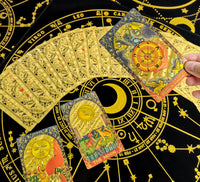 金色八芒星塔羅牌