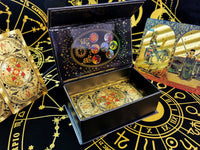 金色八芒星塔羅牌